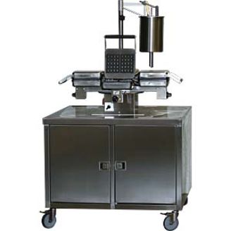 Silex wafelcarrousel/bakstation, T-534