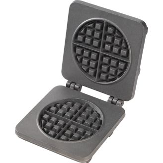 Silex single wafelijzer, gietijzeren platen, American Style, GTT-501