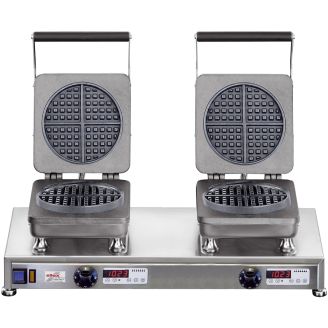 Silex duo wafelijzer, gietijzeren platen, American Style, T-502 AT