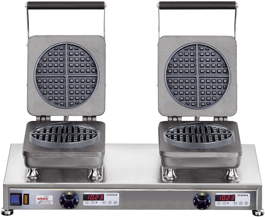 Silex duo wafelijzer, gietijzeren platen, American Style, T-502 AT