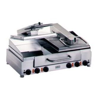 Silex duo contactgrill, Duranel, gewichtscompensatie, S-241 OV GR