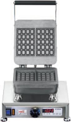 Silex single wafelijzer, gietijzeren platen, Brusselse wafel, T-521 AT